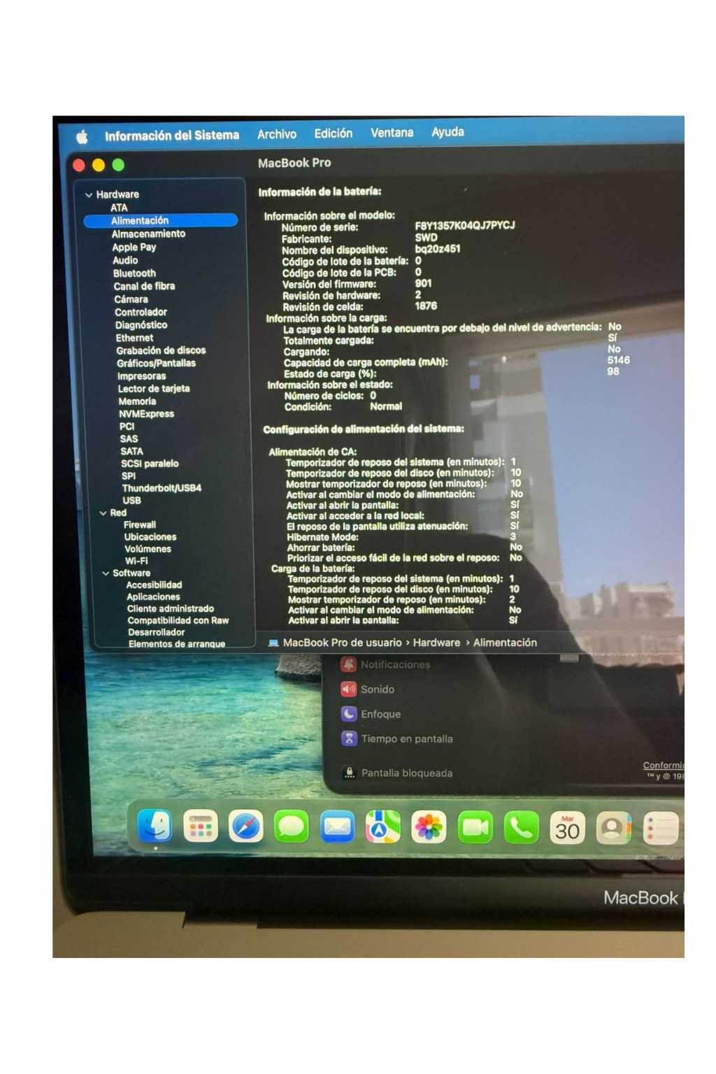 MACBOOK PRO 13" TAHOE - INTEL CORE I7 2.3GHZ, 16 GB DDR4
