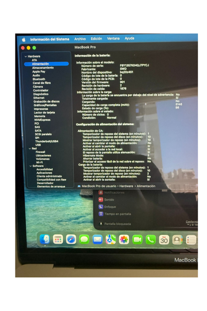 MACBOOK PRO 13" TAHOE - INTEL CORE I7 2.3GHZ, 16 GB DDR4