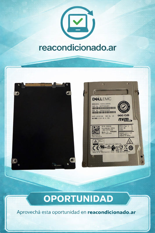 DISCOS NVM DELL KCD5XLUG960G 960GB