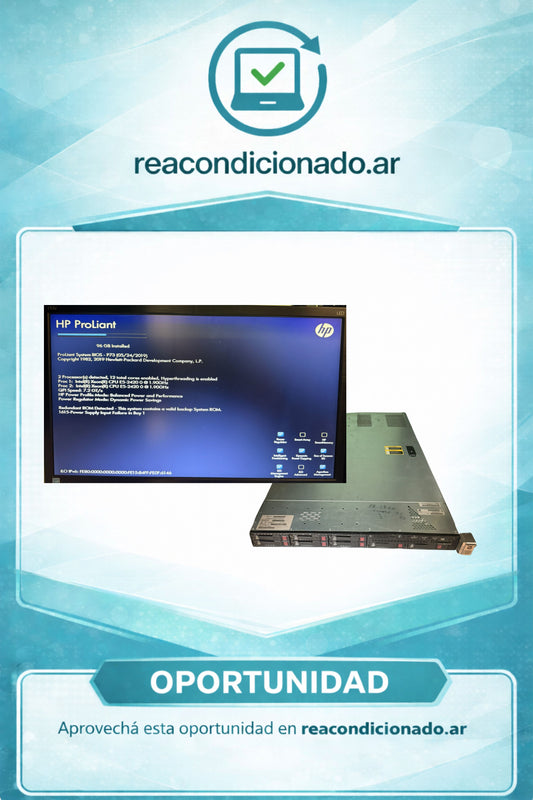 SERVIDOR HPE PROLIANT DL360E GEN8